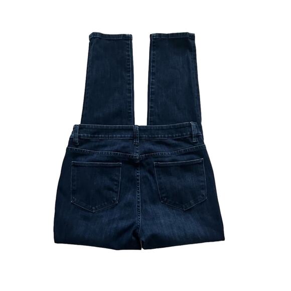 Soft Surroundings Dark Wash Soft Stretch Pull On Skinny Denim Jeans Size XS - Picture 8 of 11